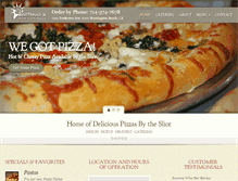 Tablet Screenshot of burtuccisnypizza.com